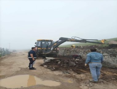 Kadırga duvar çalışmaları