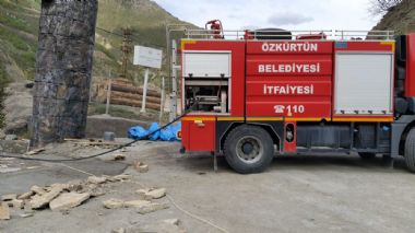 Baraj Tatil Köyü Duvar ve kayrak Taşı Çalışması