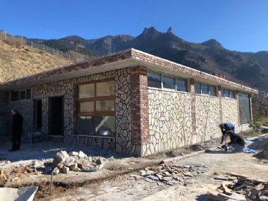 Baraj Tatil Köyü Mutfak Yapım Çalışmaları